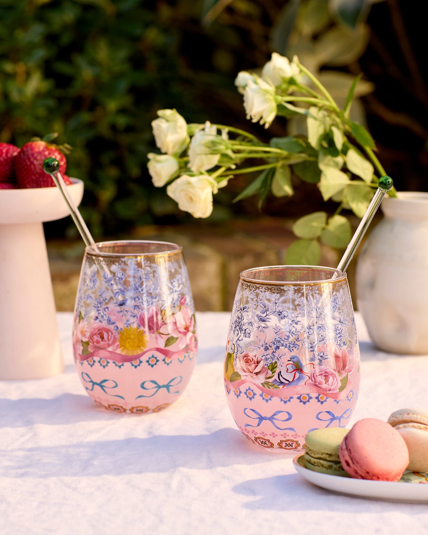 Glass Tumbler Large Je t'aime Paris (Set of 2 glasses)