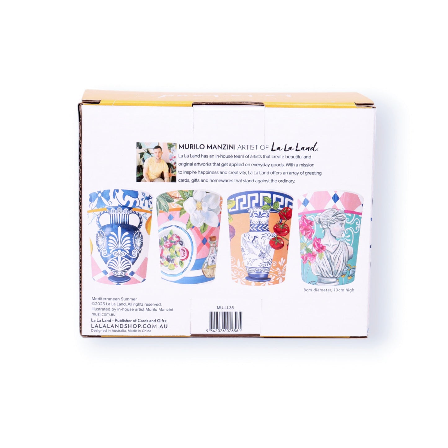 Cup Set Mediterranean Summer