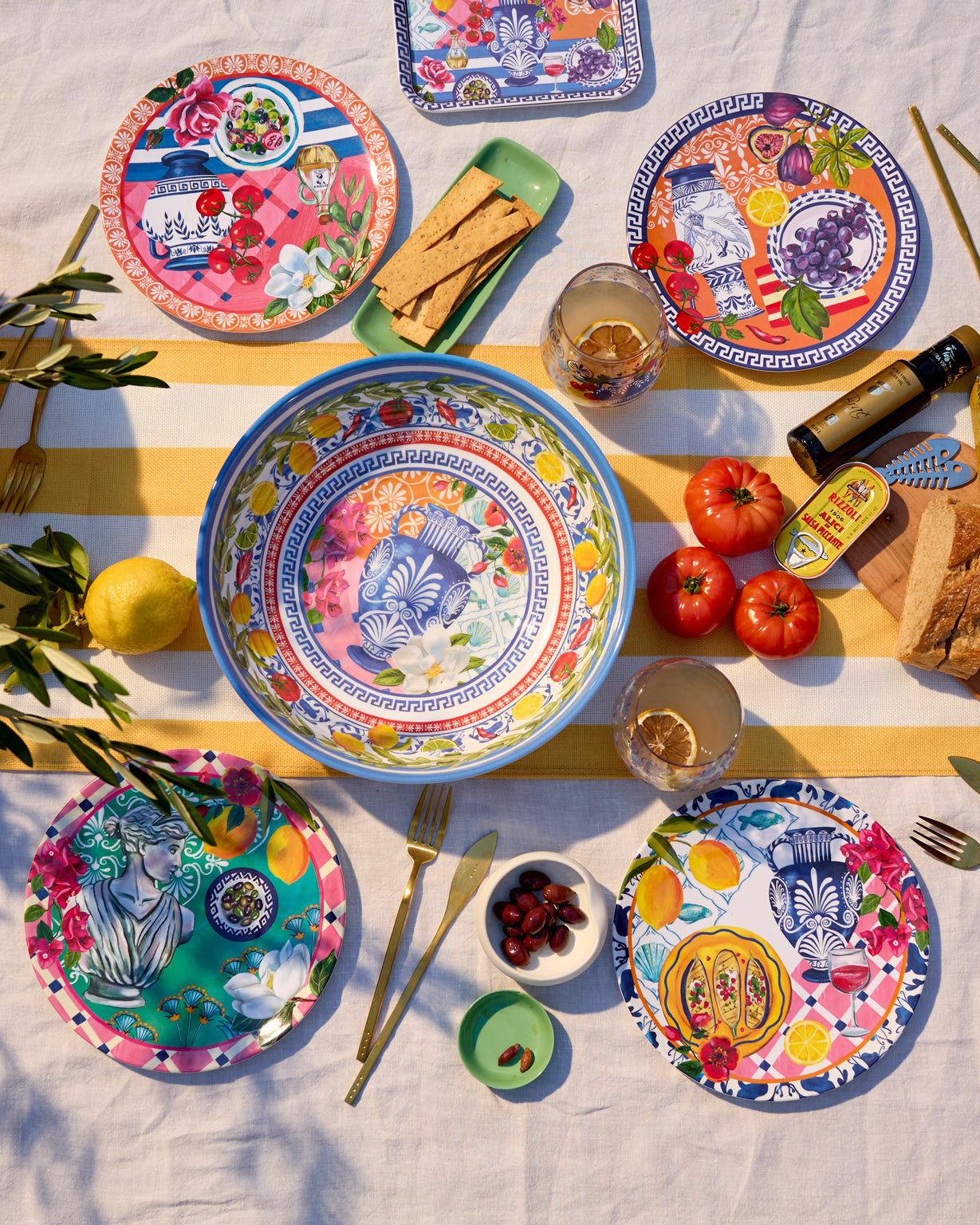 Salad Bowl Mediterranean Summer