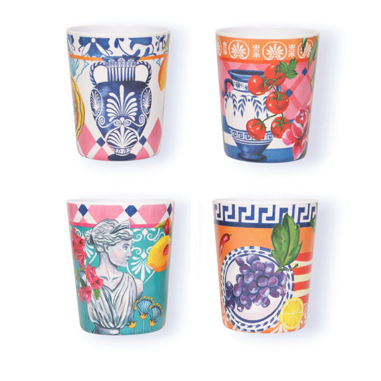 Cup Set Mediterranean Summer
